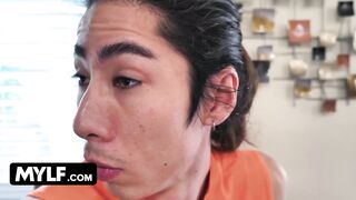 Thick Step Mom Natasha Nice Welcomes Her New Step Son To Their Free Use Household – FreeUse Milf