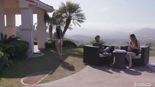 japanese exchange student ready for steamy threeway – EroticaX