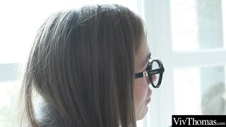 Sexy blonds shows lesbian how to pleasure women