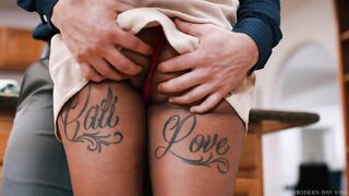 Cali Caliente – Greedy Creampies Some Help In The Kitchen