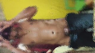 Guest who’s back here Desi pussy licking